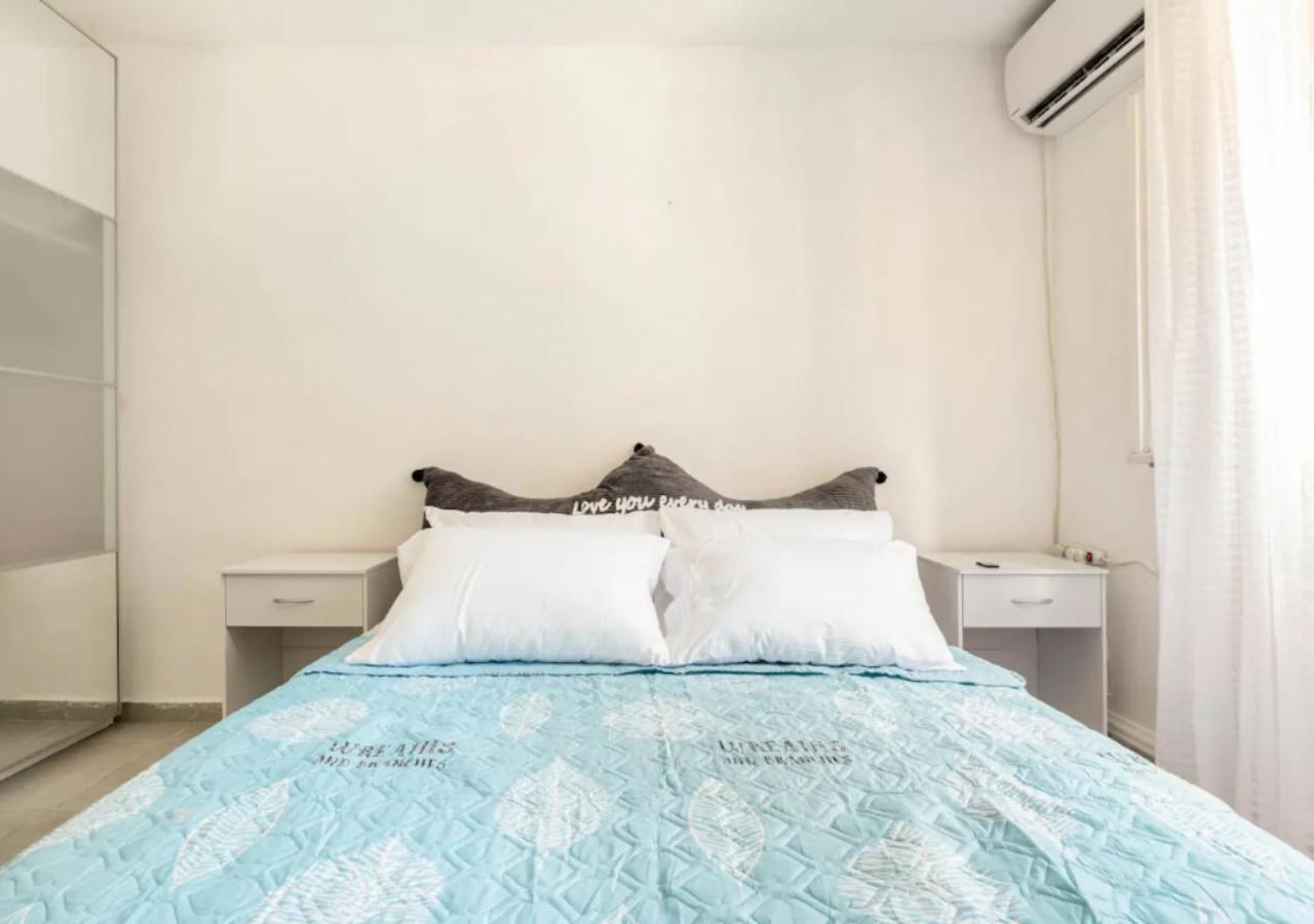 Central 1Br Oasis, Fast Fiber Wifi, Free Parking, Free Netflix With Shelter Haïfa Extérieur photo